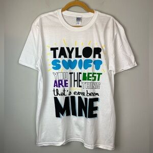 NEW Taylor Swift T-Shirt L Speak Now You Are The Best Thing That’s Ever Been Min